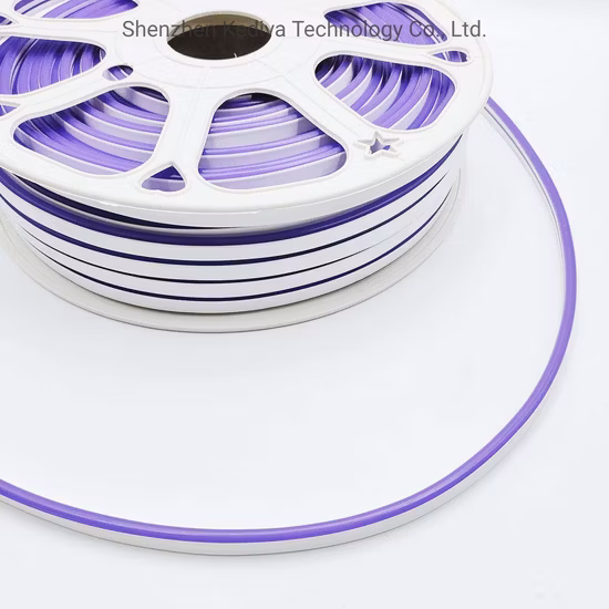 Оптовая продажа, новый высокий люмен, водонепроницаемый IP66 SMD 3528, гибкая/гибкая светодиодная неоновая лента для рождественского украшения