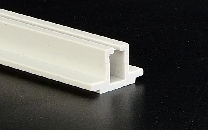 Custom PP PC PS ABS Plastic Extrusion Strip Extruded PVC Profiles