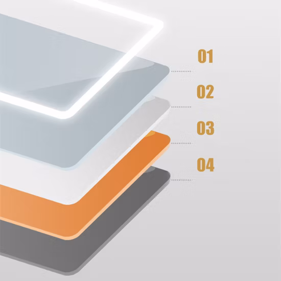 Прямая доставка с фабрики, умное светодиодное зеркало для ванной комнаты 0678